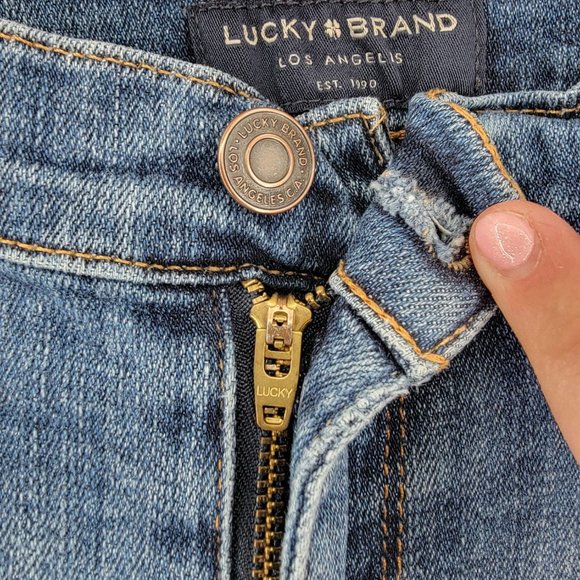 Lucky Brand Jeans Easy Rider Ankle Size 8 Inseam 32 - Picture 3 of 8